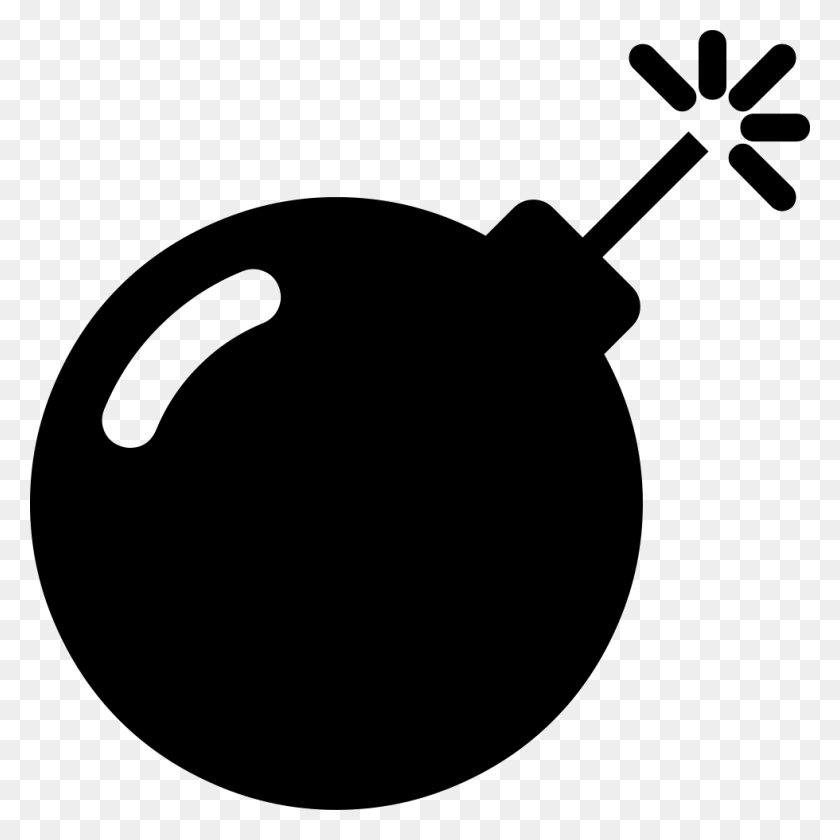980x980 Explosion Clipart Svg Bomb Icon, Weapon, Weaponry HD PNG Download