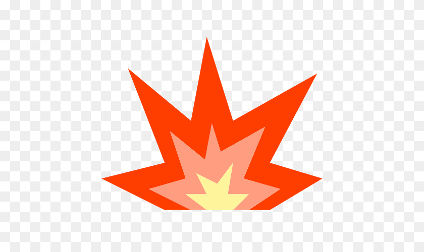 500x500 Explosion Icons, Leaf, Plant, Star Symbol, Symbol Sticker PNG