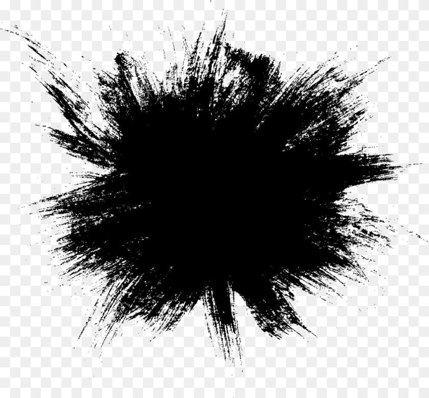 1024x951 Explosion Clip Art Freeuse Library Black Explosion, Silhouette Transparent PNG