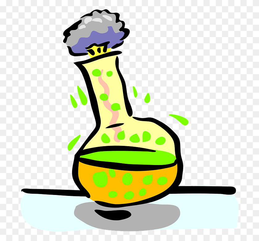 708x720 Explosions Clipart Beaker Experiment Clip Art, Light, Plant, Torch HD PNG Download