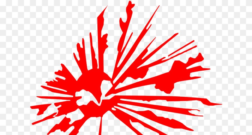 Explosions Clipart Blast Animated Explosion, Anther, Flower, Plant, Hibiscus Sticker PNG