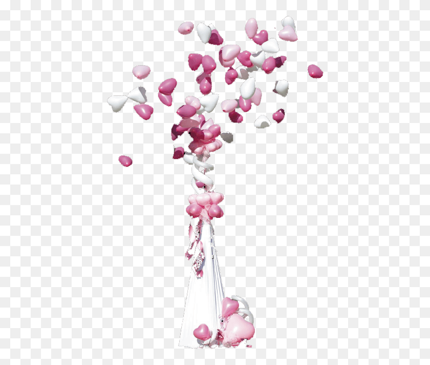 424x652 Explotan Y Se Transforman Lanzando Al Aire Balloon, Petal, Flower, Plant HD PNG Download