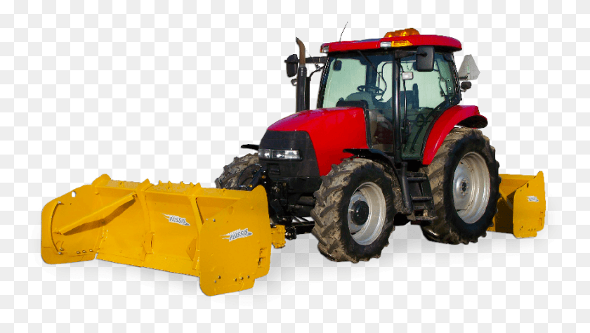 877x466 Descargar Png Extendmaxx Ex4 Tractor Agrícola Quitanieves Con Arado Trasero, Vehículo, Transporte, Bulldozer Hd Png