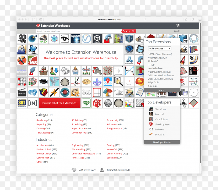 2639x2277 Extensions Are Add On Tools Built To Solve The Kind Install Plugin Sketchup 2016, Text, Menu, Computer HD PNG Download