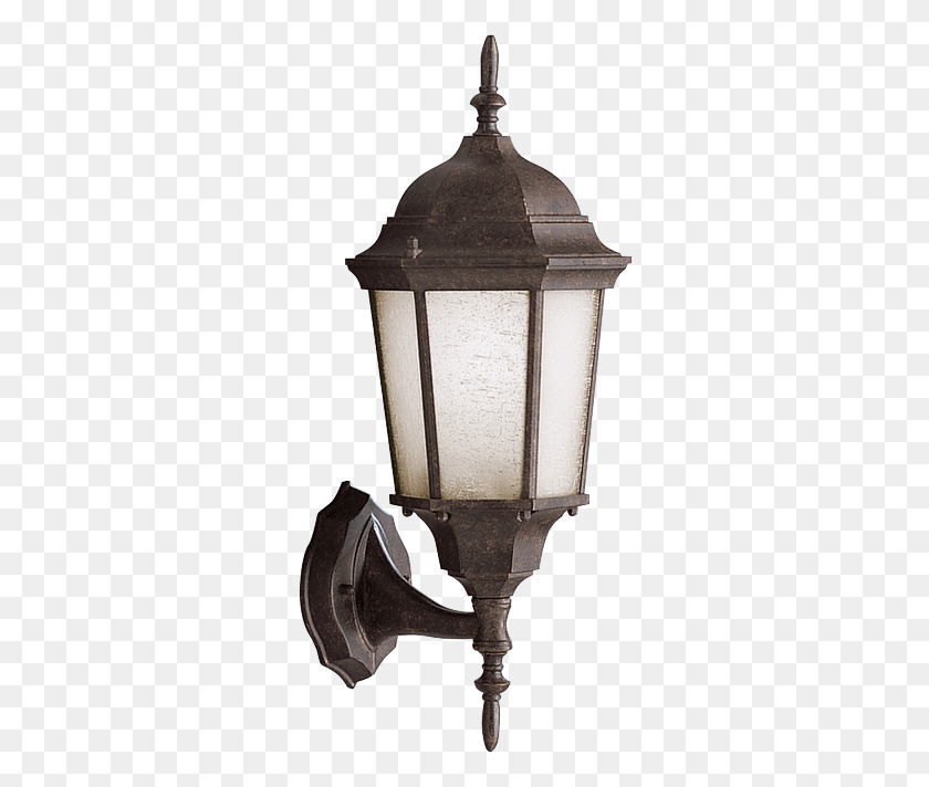 304x652 Exterior Lights Bronze Outdoor Wall Lantern Light 1 Light, Lamp, Lampshade, Lamp Post HD PNG Download