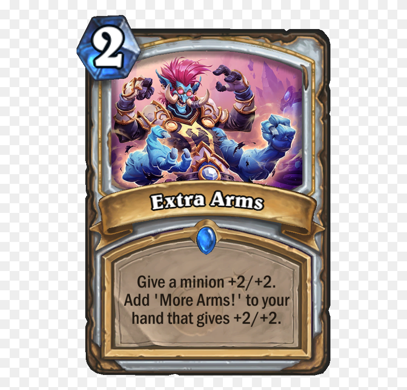 525x746 Extra Arms Hearthstone, Person, Human, Word HD PNG Download