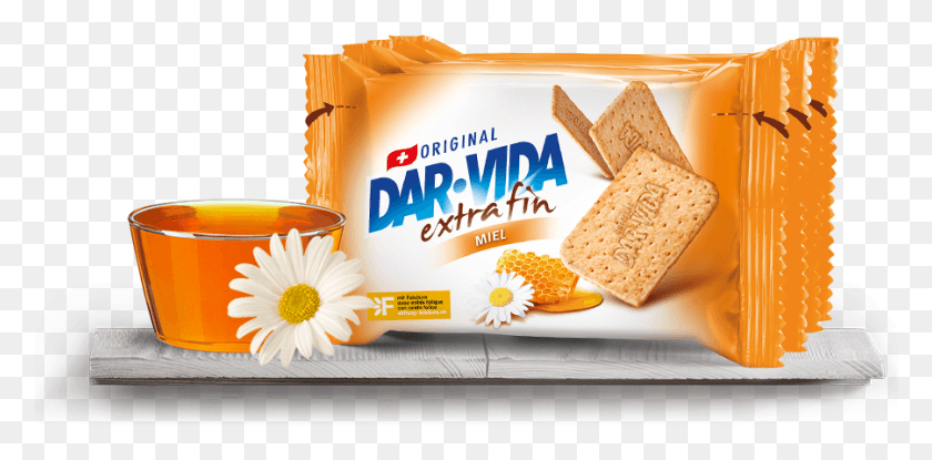 901x411 Extra Fin Darvida Honig, Bread, Food, Cracker HD PNG Download