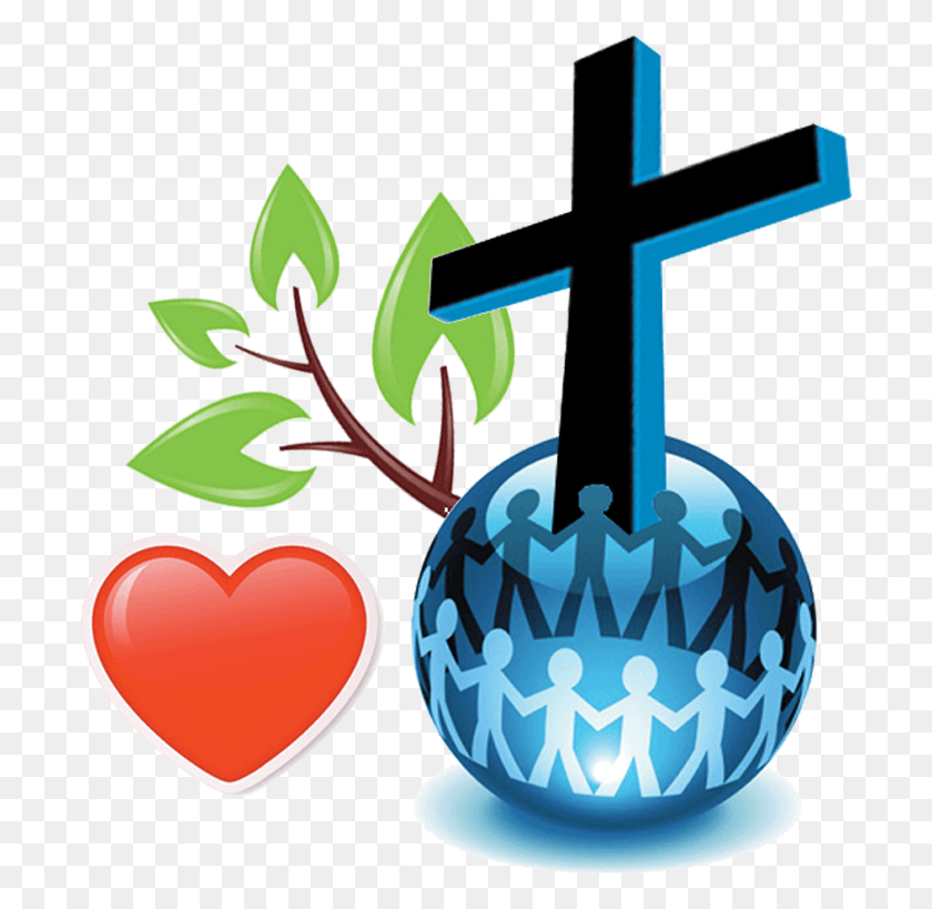697x759 Дополнительный Дизайн Логотипа Социальные Сети, Растение, Крест, Символ Hd Png Скачать