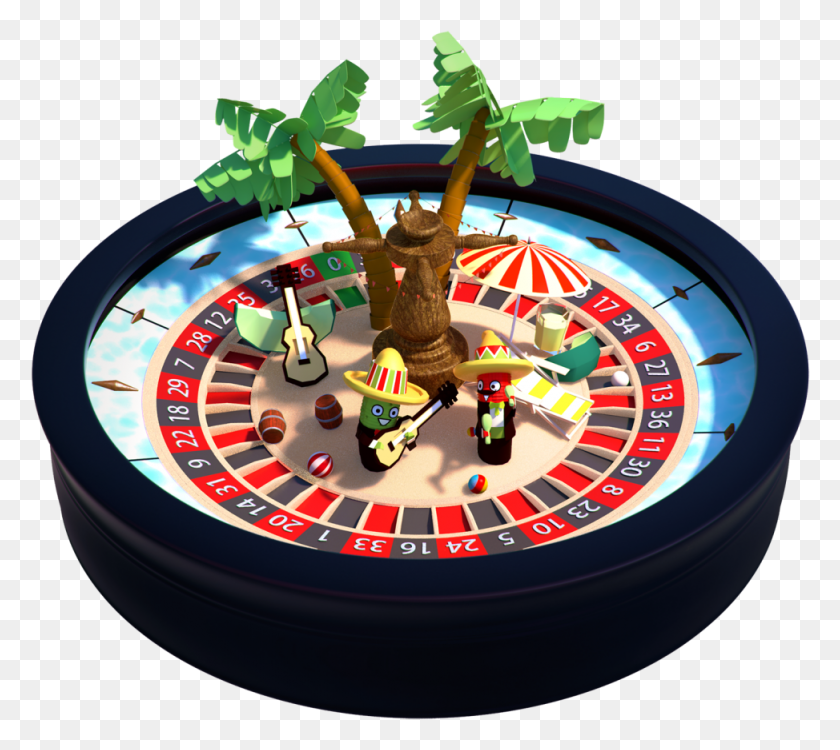 974x862 Extra Roulette Wheel Fiestaparty Thumbnail Roulette Fiesta, Clock Tower, Tower, Architecture HD PNG Download