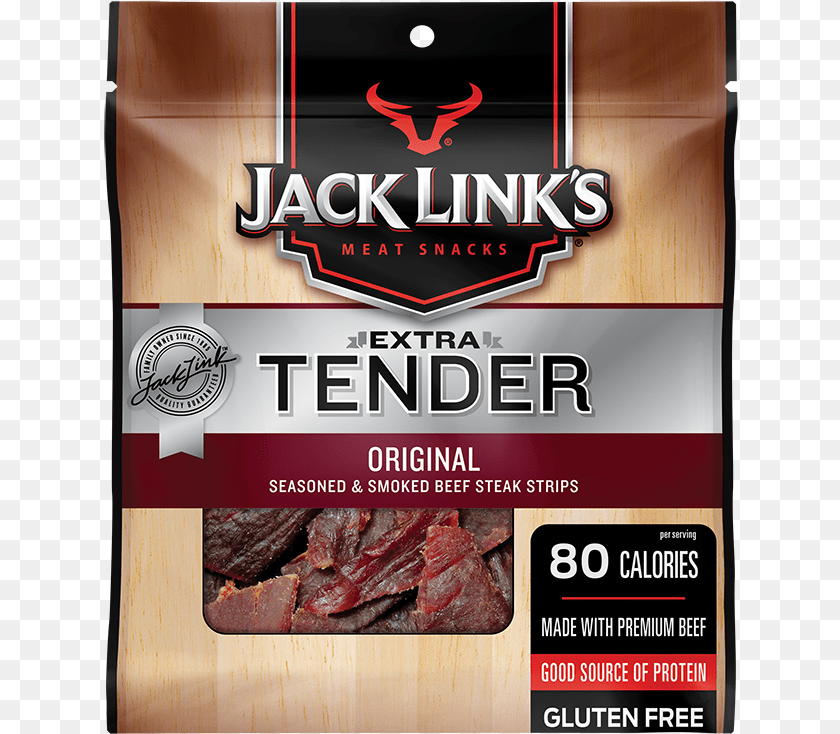 635x734 Extra Tender Original Beef Jack Link39s Extra Tender, Advertisement, Poster, Food, Meat Transparent PNG