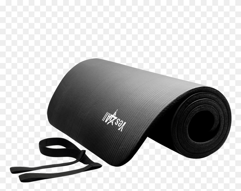 1001x780 Extra Thick Exercise Yoga Mat With Carry Strap 1 Exercise Mat, Mouse, Hardware, Computer HD PNG Download