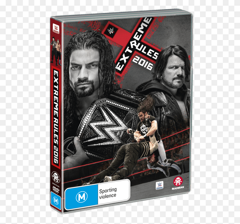 516x724 Extreme Rules Wwe Extreme Rules 2016 Dvd, Persona, Humano, Ropa Hd Png
