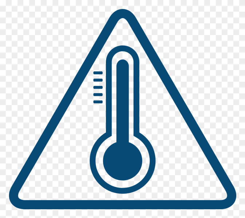 974x858 Extreme Temperature Alert Transparent, Triangle, Symbol, Text HD PNG Download