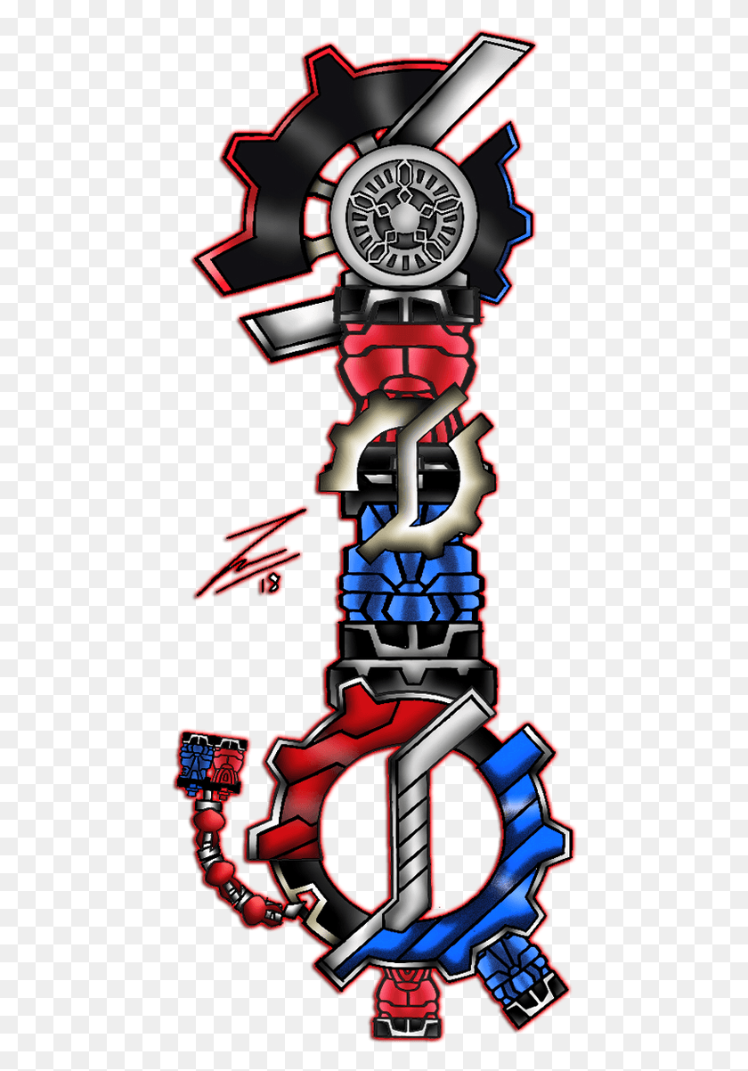 457x1142 Exusiasword Build The One Or Steel Moonsault The Keyblade Kamen Rider Build Keyblade, Graphics, Architecture HD PNG Download