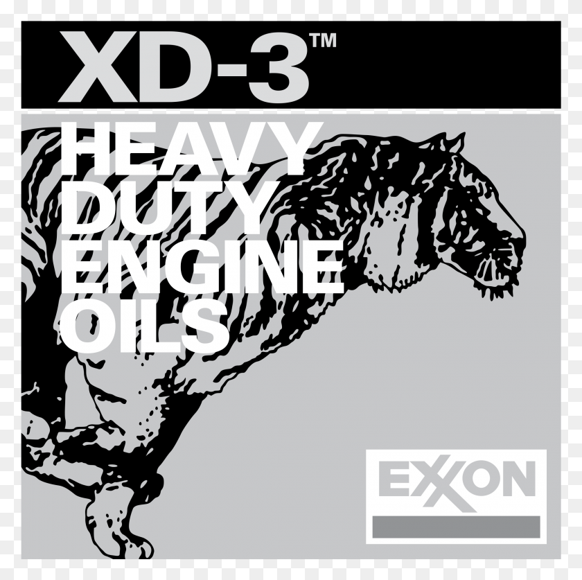 2191x2185 Exxon Xd 3 Logo Transparent Exxon Mobil, Text, Mammal, Animal HD PNG Download