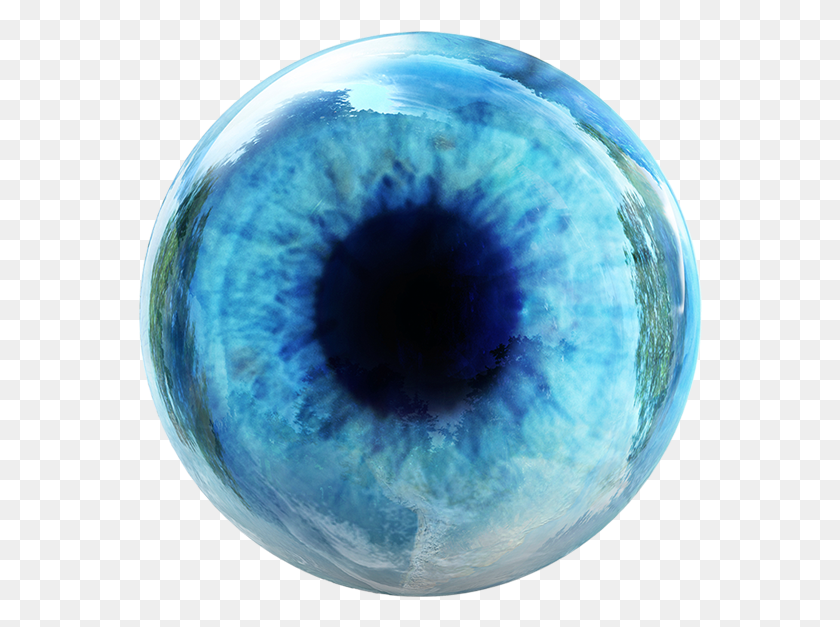 564x567 Eye Blue Eyes Lens, Sphere, Moon, Outer Space HD PNG Download