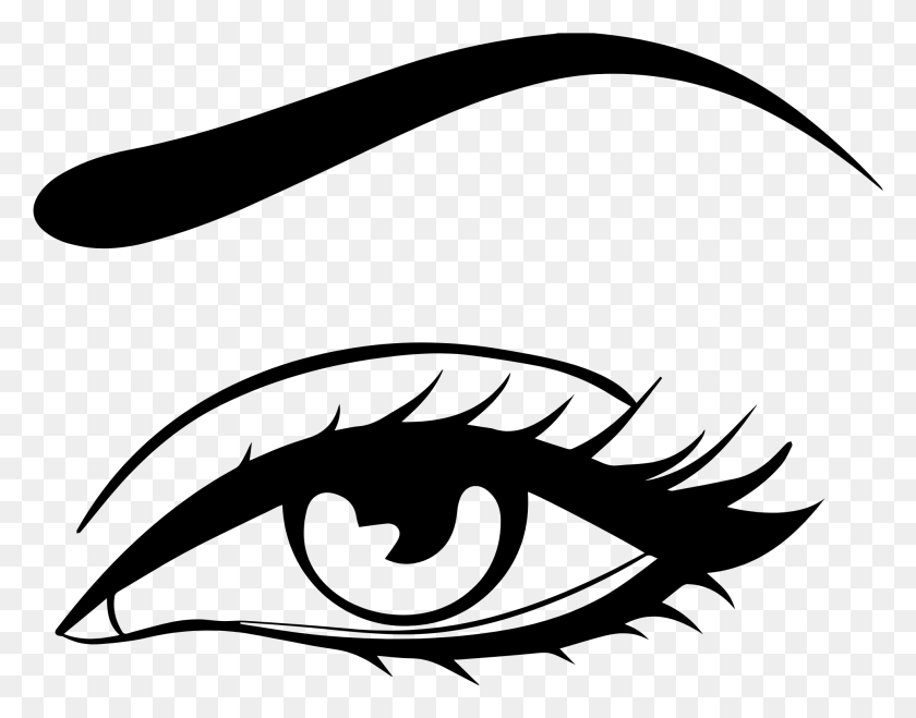 1969x1513 Eye Brow Lashes Eye Illustration, Gray, World Of Warcraft HD PNG Download