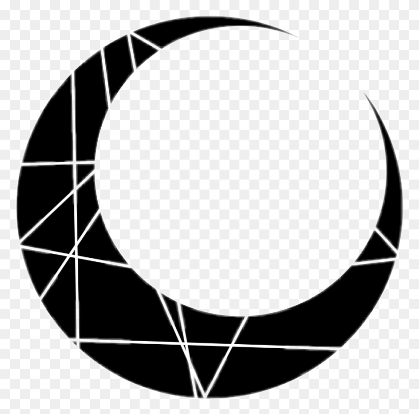 879x868 Eye Circle Geometric Shape Line Black Color Circle, Spider Web, Stencil HD PNG Download