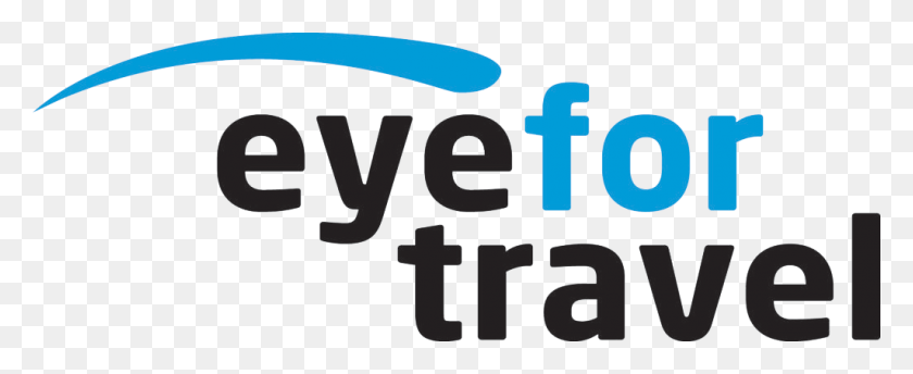 1024x374 Eye For Travel Logo Eye For Travel Logo, Texto, Vehículo, Transporte Hd Png