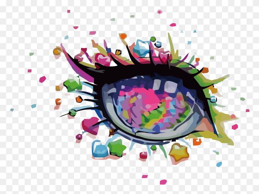 1143x835 Eye Graphic Design Watercolor Painting Illustration, Graphics, Paper HD PNG Download