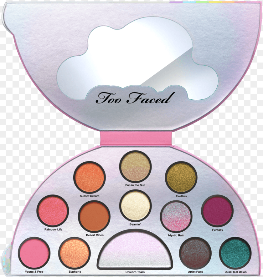 916x966 Eye Shadow Too Faced Life39s A Festival Pallet, Face, Head, Person, Cosmetics Transparent PNG