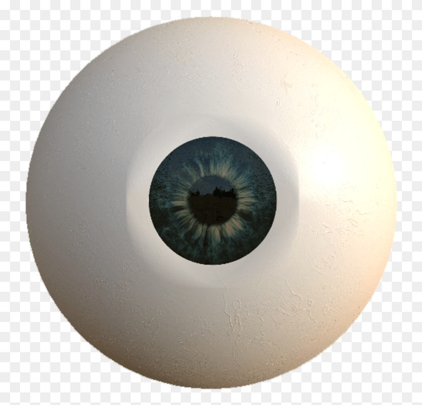 744x745 Eyeball, Sphere, Fisheye, Moon HD PNG Download