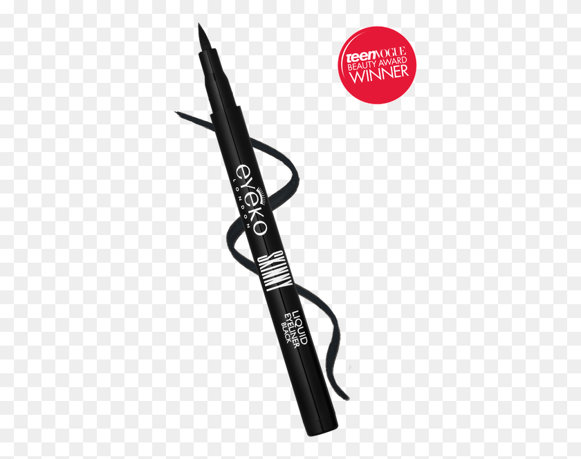 370x604 Descargar Png Eyeko Skinny Liquid Eyeliner Review, Tijeras, Blade, Arma, Hd Png