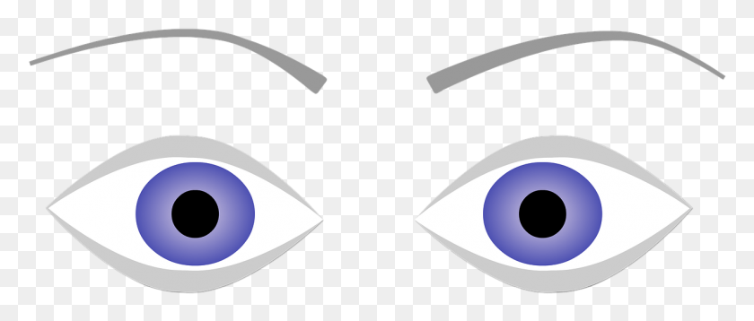1265x484 Eyes Eyebrows Blue Eyes Circle, Symbol, Pillow, Cushion HD PNG Download