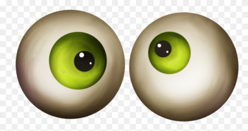 922x454 Eyes Green Halloween Crazy Freetoedit Circle, Plant, Graphics HD PNG Download