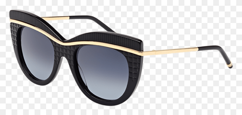 854x373 Eyewear Lady Trinity Cartier Black Sunglasses, Accessories, Accessory, Goggles HD PNG Download