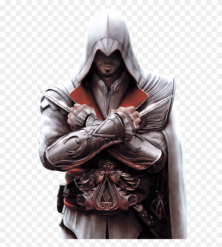 575x875 Ezio Auditore Da Firenze Images Ezio Auditore De Firenze Ezio Auditore Ac Brotherhood, Person, Human, Skin HD PNG Download