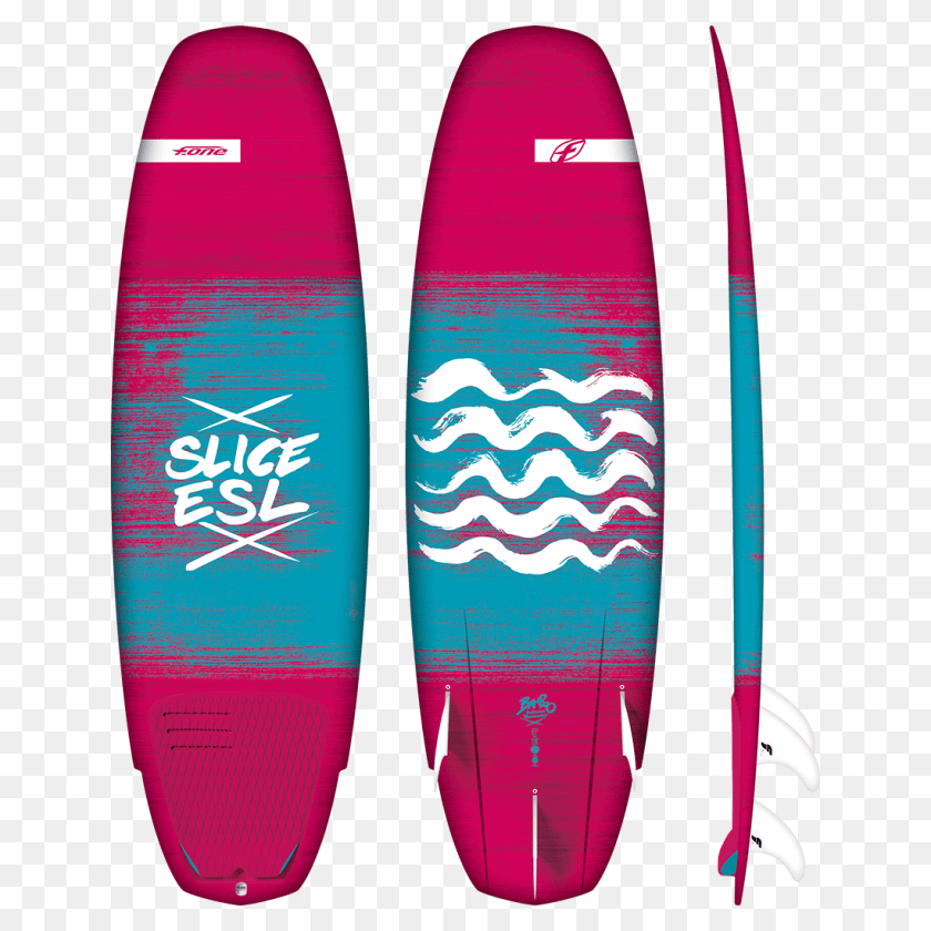 F One Slice Esl Surfboard, Leisure Activities, Nature, Outdoors, Sea PNG