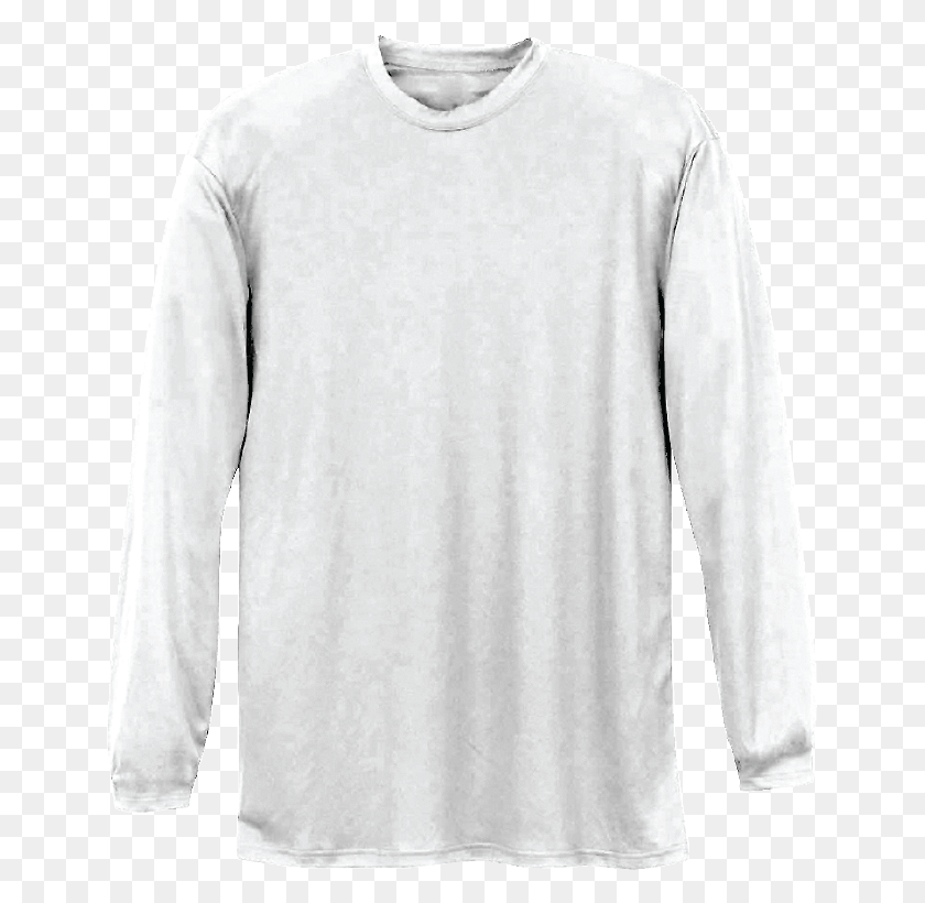 647x760 F Performance Unisex Tshirt White Long Sleeve T Shirt Template, Clothing, Apparel, Long Sleeve HD PNG Download