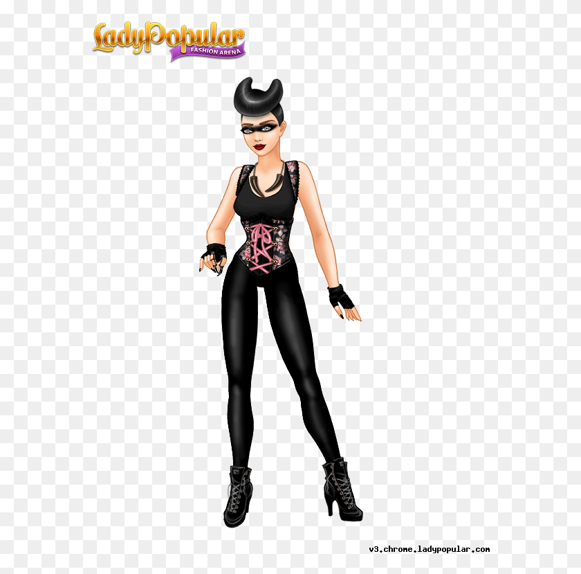 577x769 Fa Monthly Contest Lady Popular Fashion Arena Fashion Fighter, Clothing, Apparel, Person Descargar Hd Png