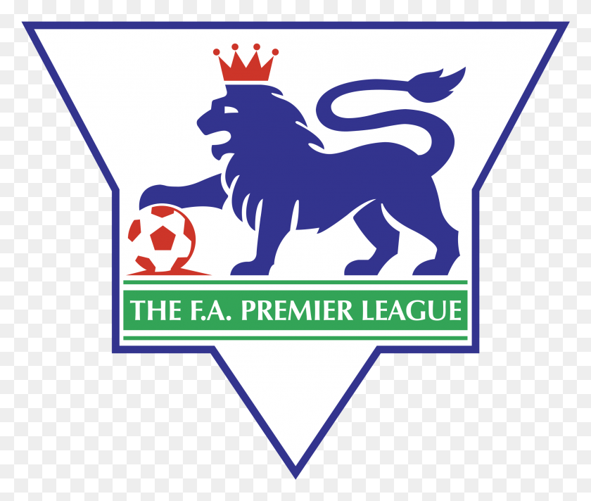 2331x1951 Fa Premier League Logo Transparent Old Premier League Logo, Symbol, Trademark, Emblem HD PNG Download
