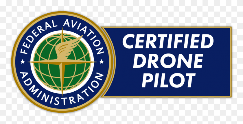 1032x489 Печать Сертифицированного Пилота Федерального Авиационного Управления, Символ, Логотип, Товарный Знак Hd Png Скачать