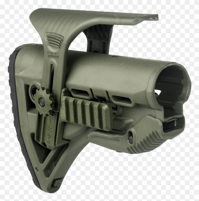 1046x1056 Fab Defense M4Ar15 Амортизирующий Приклад W Picatinny Ar 15 Fde Stock, Оружие, Вооружение, Пистолет Hd Png Скачать
