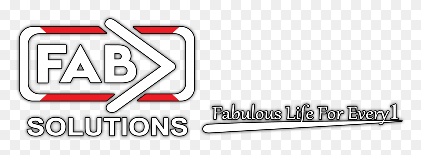 1841x591 Fab Solutions Sign, Text, Label, Logo HD PNG Download