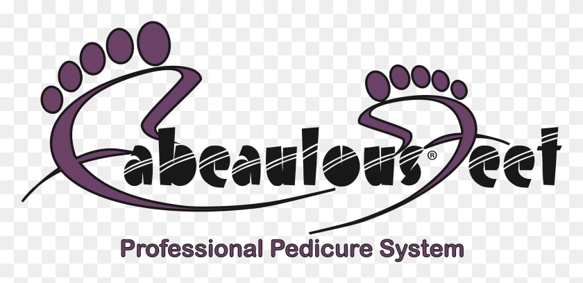 2779x1243 Fabeaulous Feet Logo Graphic Design, Text, Label, Symbol HD PNG Download