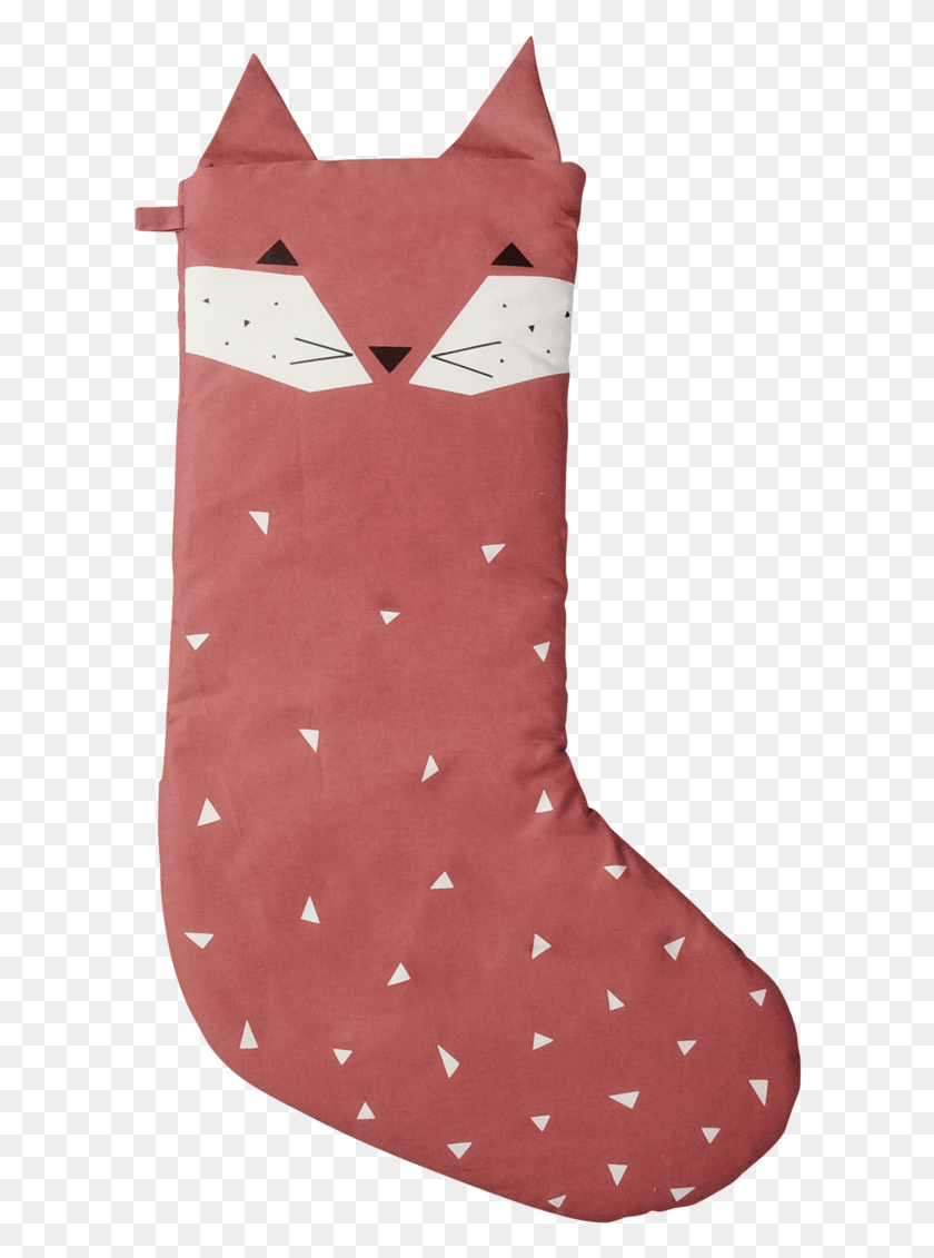 602x1071 Fabelab Nikolausstiefel Fuchs, Stocking, Christmas Stocking, Gift HD PNG Download