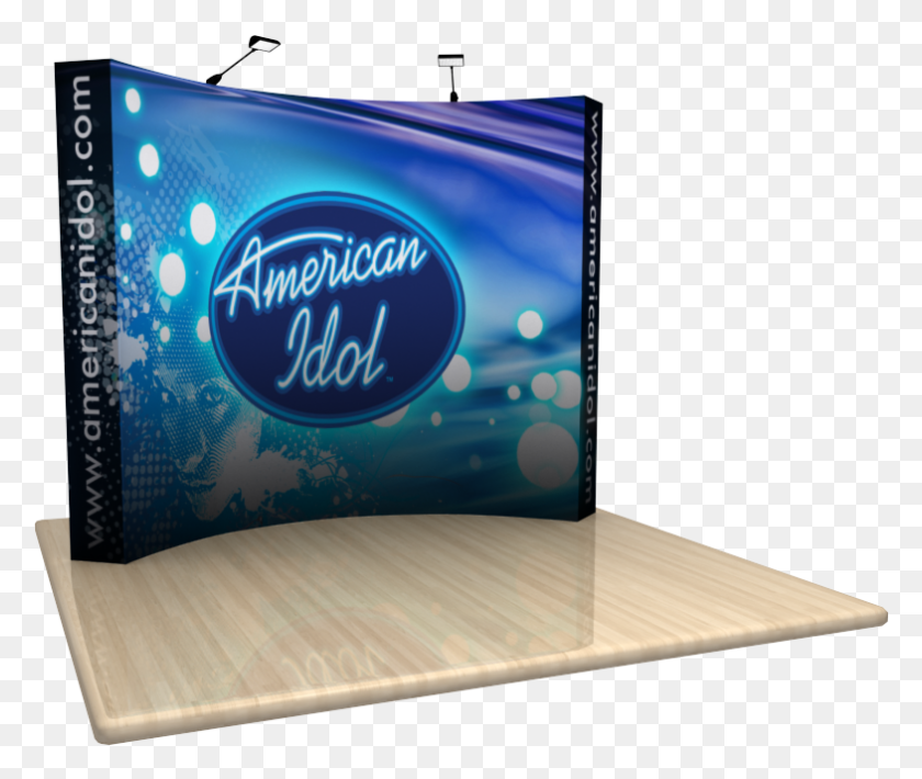 785x655 Fabric Pop Up Curved Display, Advertisement, Flyer, Poster HD PNG Download