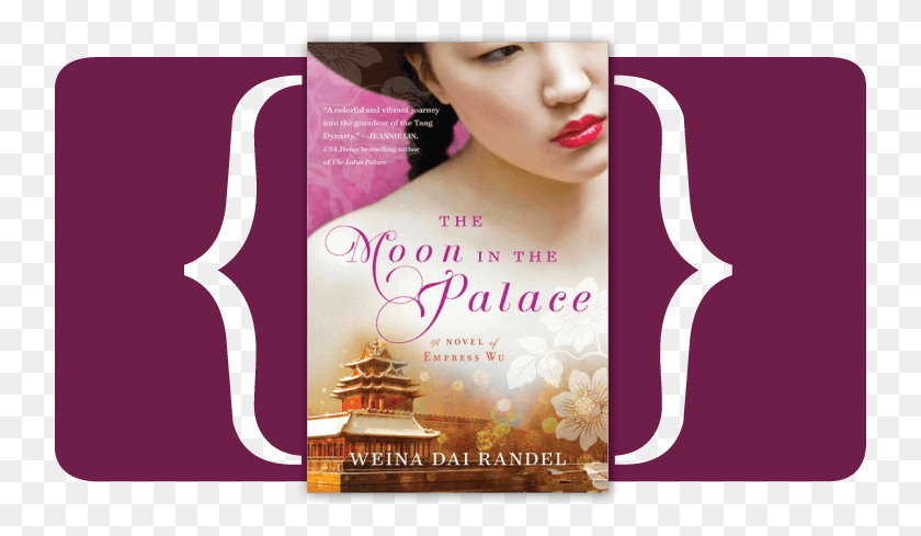 740x429 Fabulous Fiction Firsts Moon In The Palace By Weina Dai Randel, Person, Human, Book HD PNG Download
