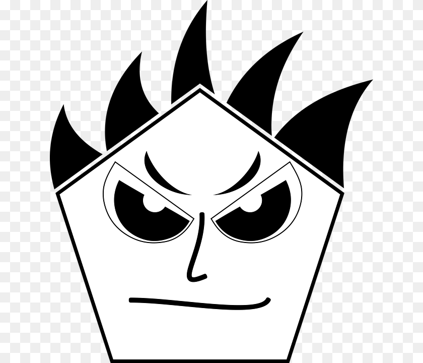 Face, Stencil, Head, Person Clipart PNG
