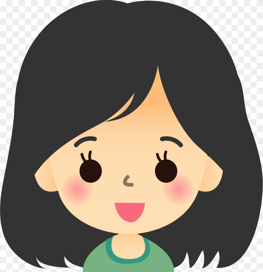 1857x1920 Face Clipart, Baby, Person, Head, Toy Sticker PNG