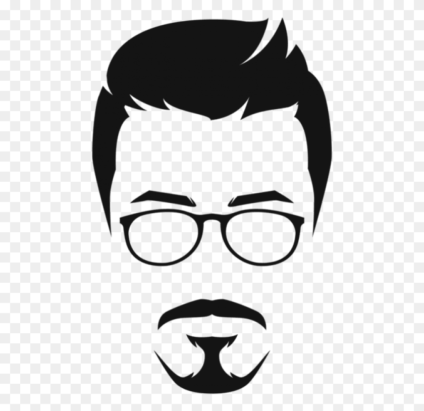 480x754 Face Clipart Hipster, Glasses, Accessories, Accessory HD PNG Download