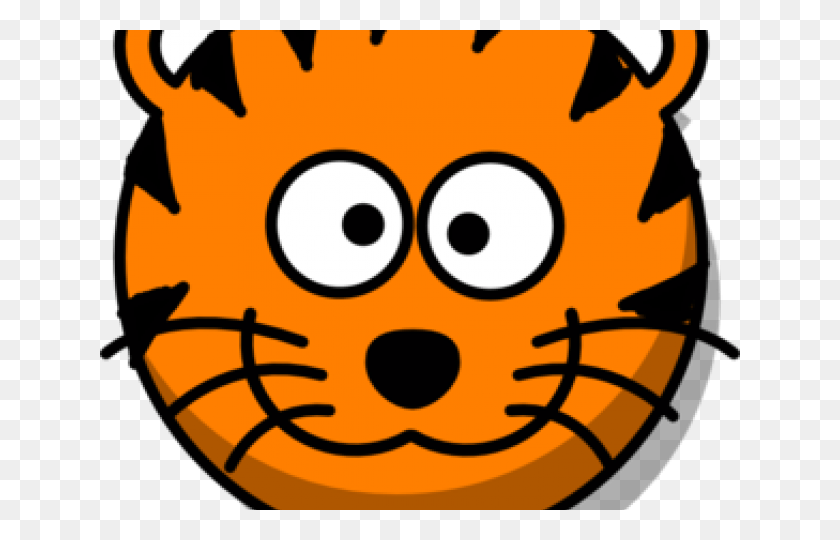 640x480 Face Clipart Tiger Clip Art Tiger Face, Poster, Advertisement, Bowl HD PNG Download