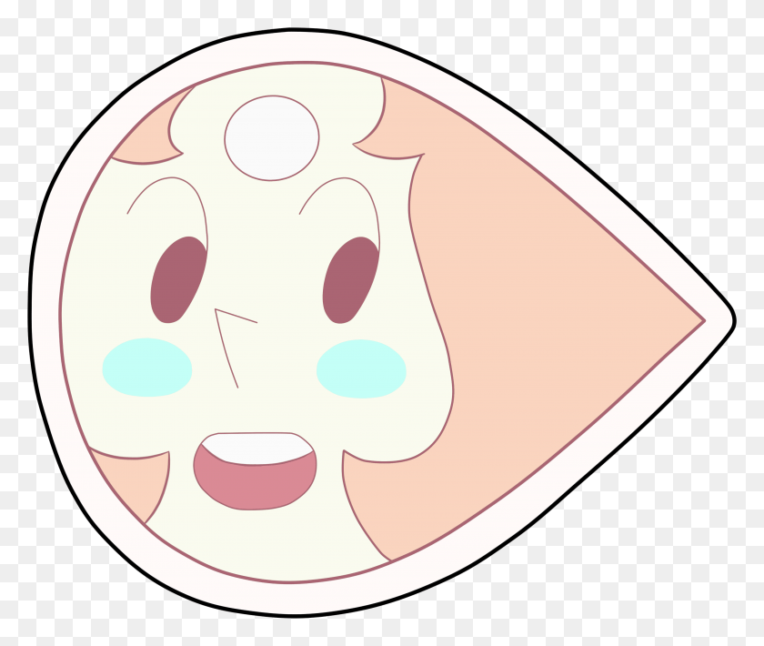 3840x3204 Face Nose Clothing Pink Facial Expression Smile Cheek Steven Universe Pearl Head, Text, Food, Label HD PNG Download