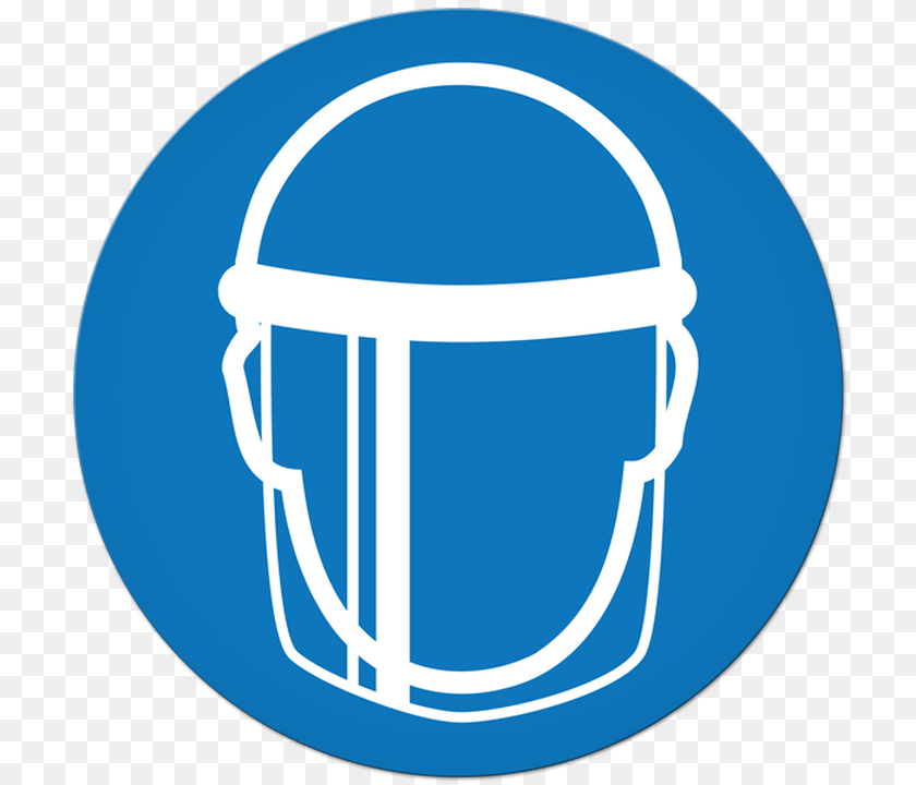 720x720 Face Shield Sign, Helmet, American Football, Football, Person PNG
