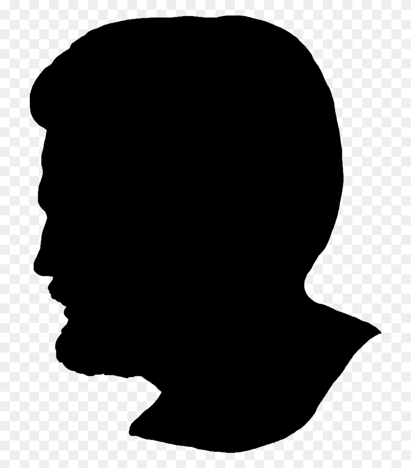 722x896 Face Silhouette Group Free Silhouette, Gray, World Of Warcraft HD PNG Download