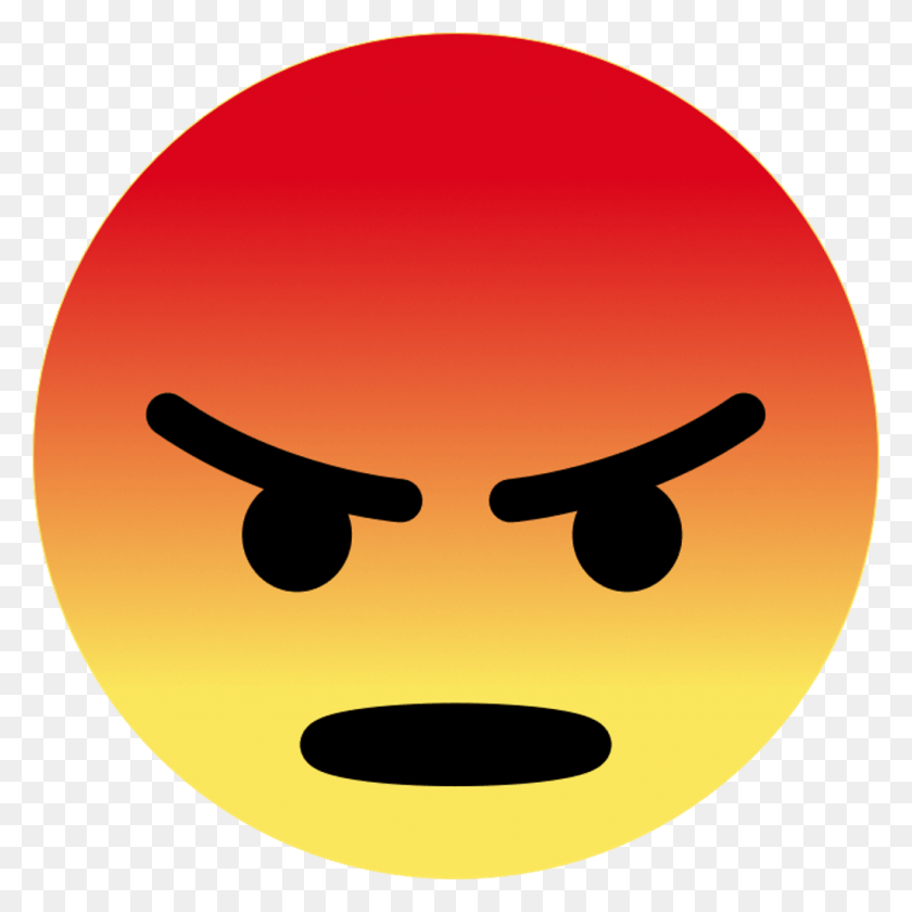 1024x1024 Facebook Angry Angry Facebook Emoji, Label, Text, Lamp HD PNG Download